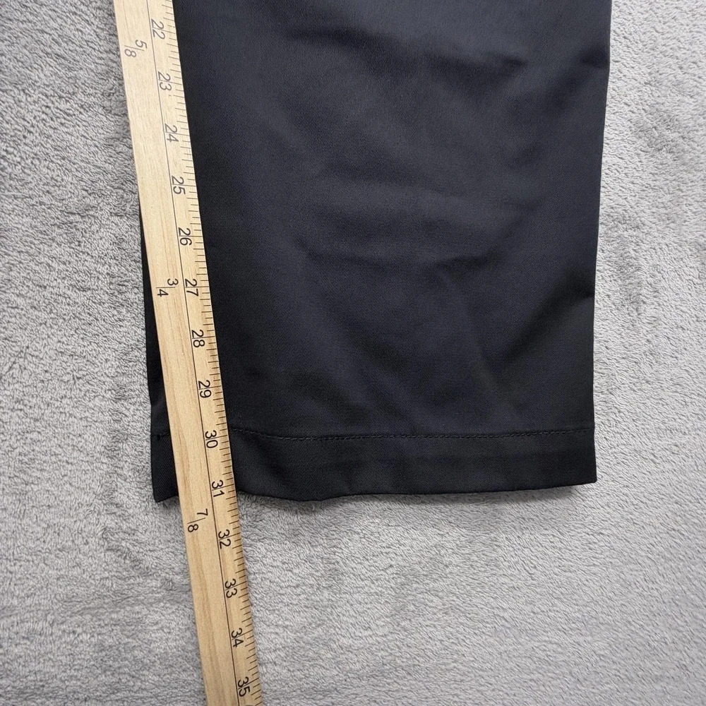 Tesla Pants Mens Tag 42x32 Black Chino Regular Microfiber Polyester